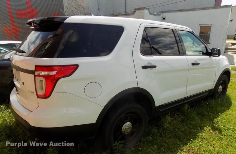 image for item DE7721 2013 Ford Explorer Police Interceptor SUV
