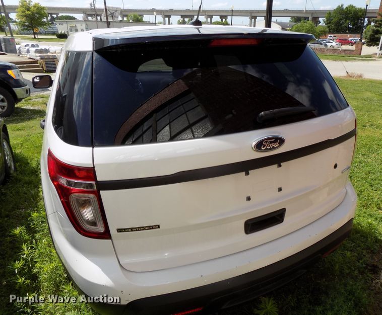 image for item DE7721 2013 Ford Explorer Police Interceptor SUV