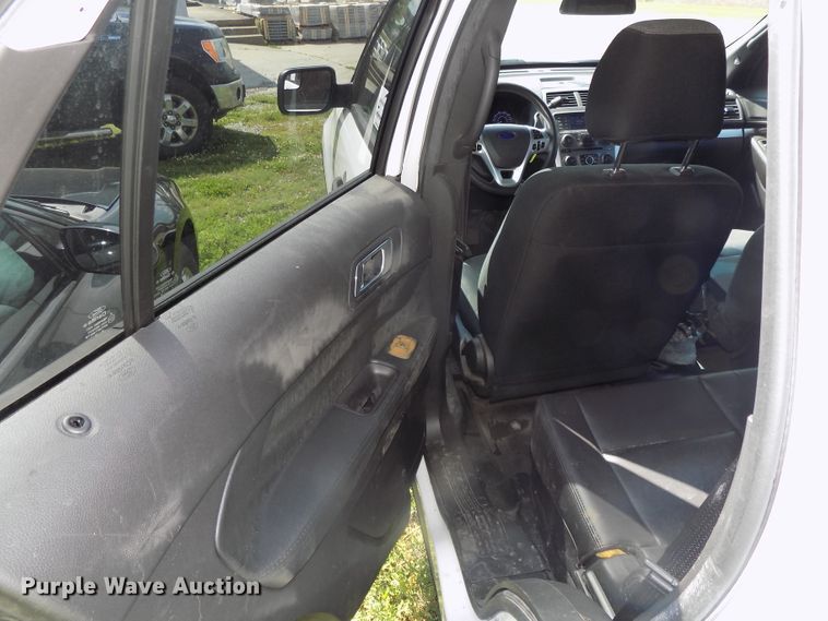 image for item DE7721 2013 Ford Explorer Police Interceptor SUV