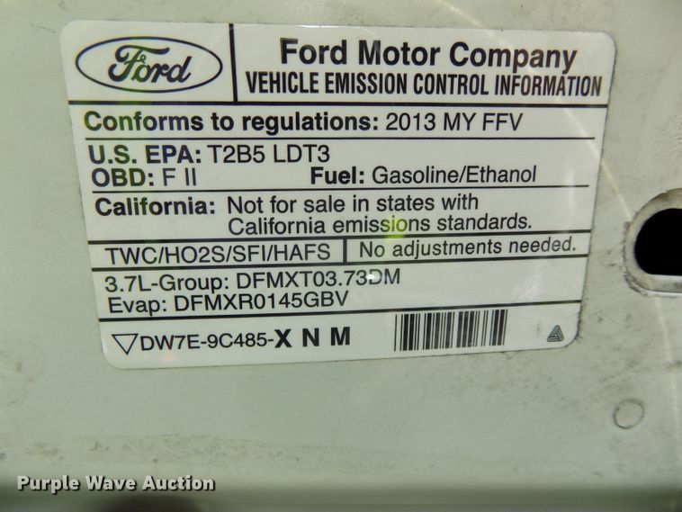 image for item DE7721 2013 Ford Explorer Police Interceptor SUV