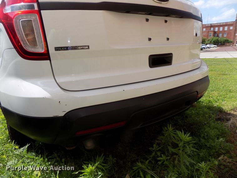 image for item DE7721 2013 Ford Explorer Police Interceptor SUV