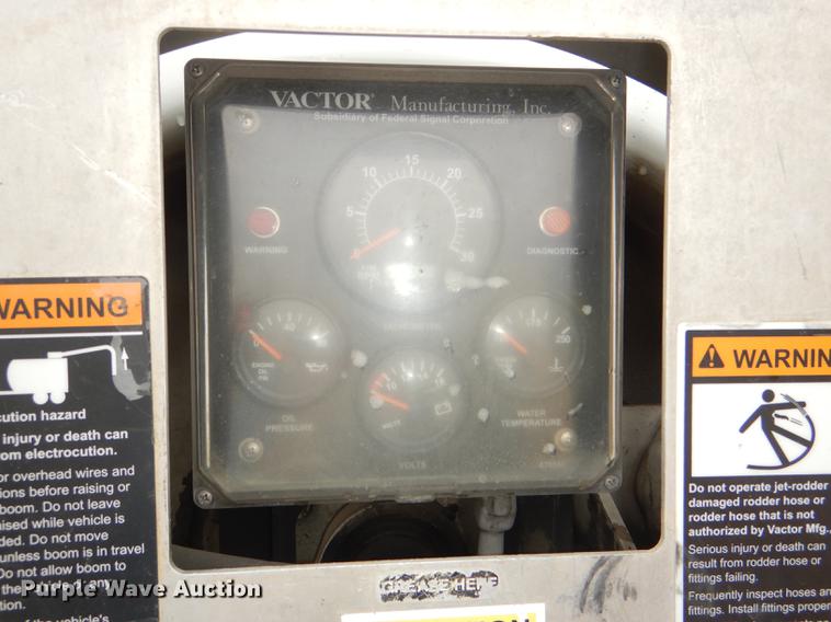 image for item DF7765 2007 International 7400 hydrovac truck