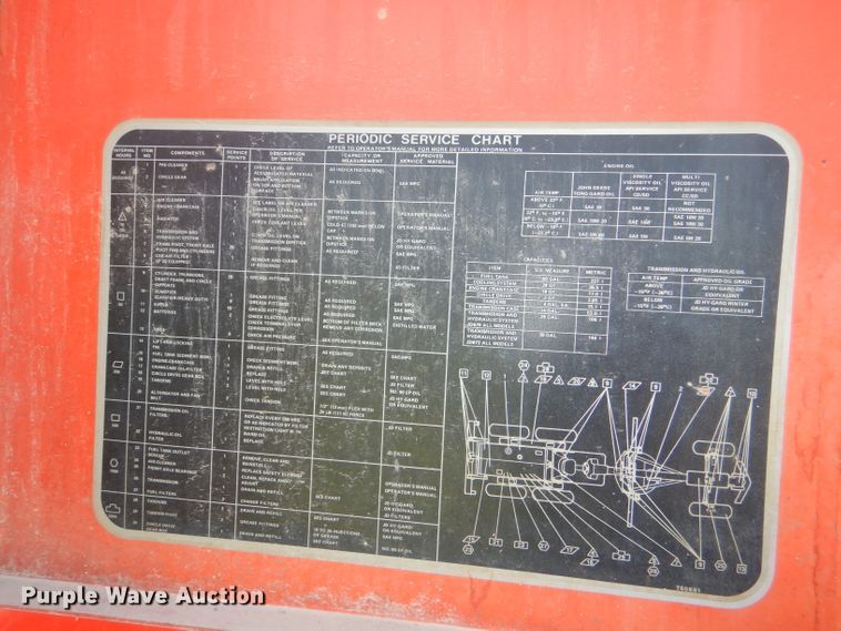image for item DG1141 1980 John Deere 670A motor grader