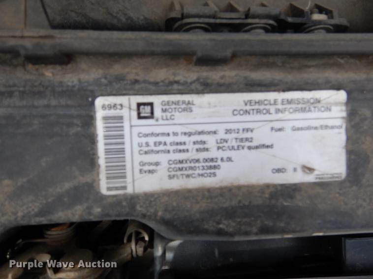 image for item DY9840 2012 Chevrolet Caprice Police