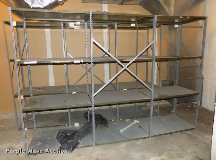 image for item DZ9721 (2) metal shelves