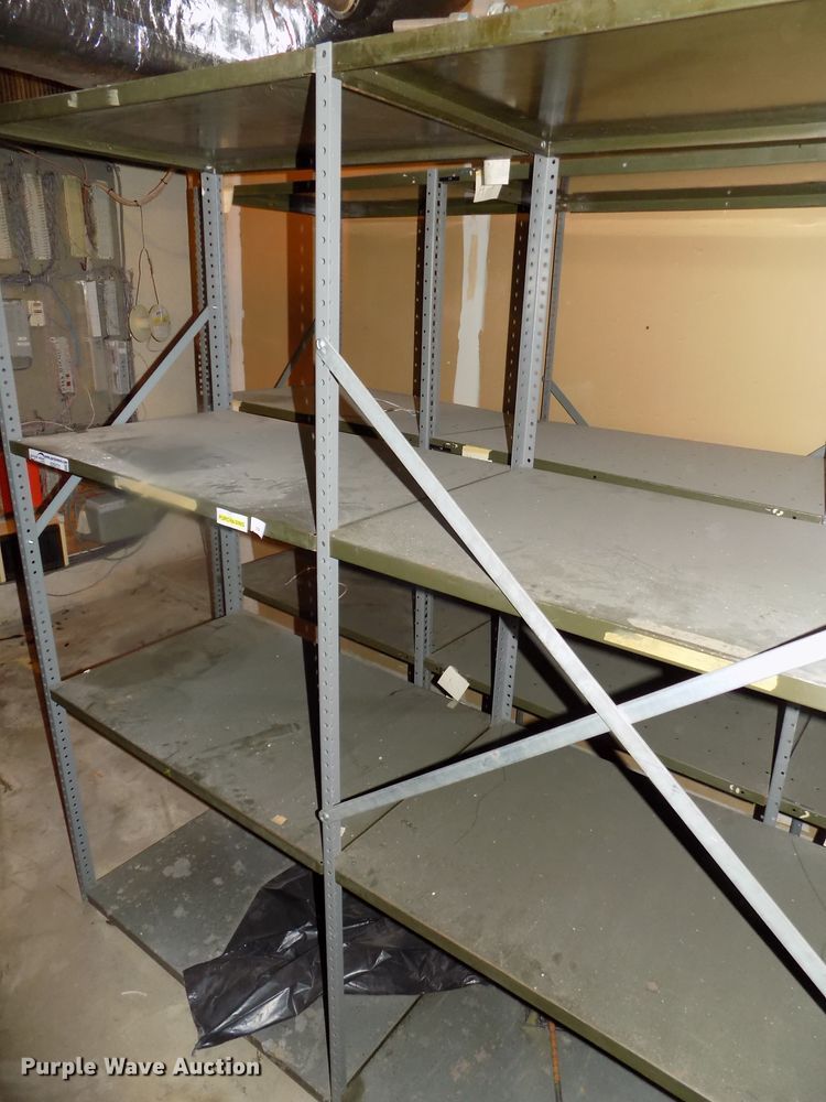 image for item DZ9721 (2) metal shelves