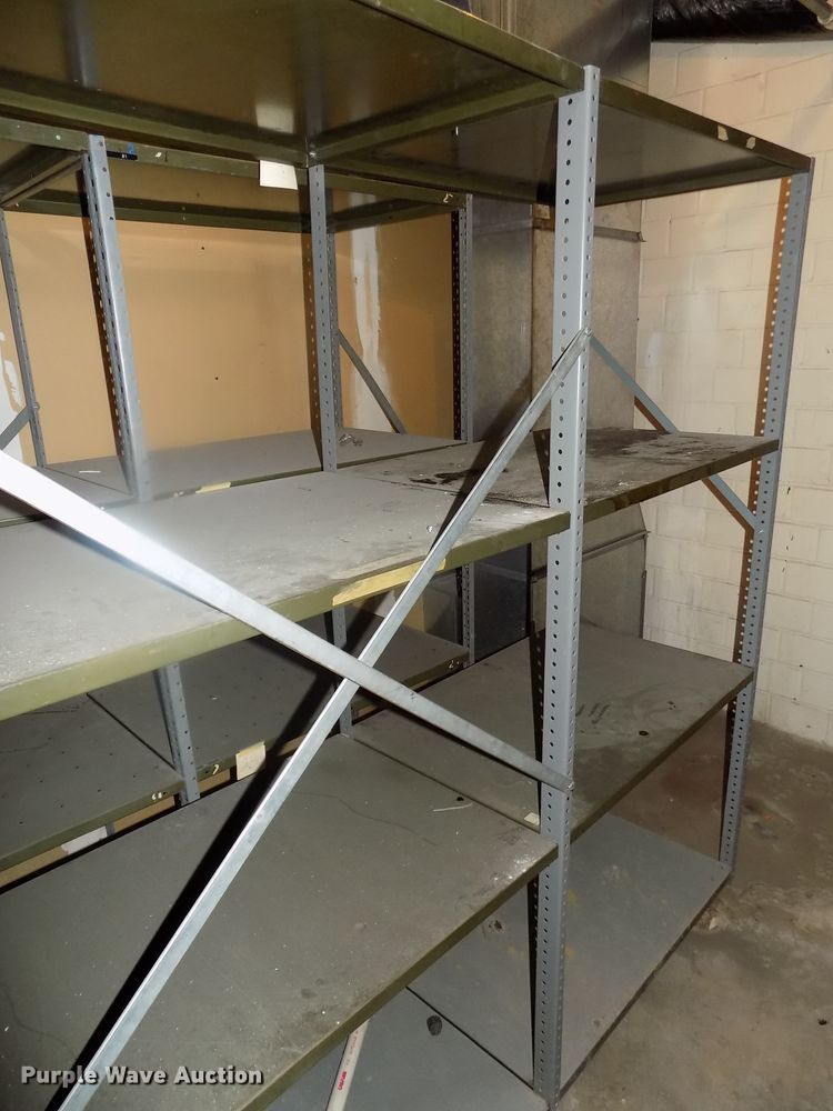 image for item DZ9721 (2) metal shelves