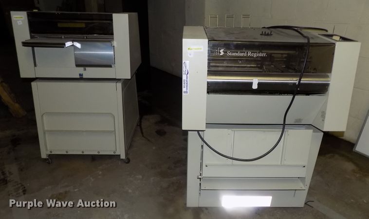 image for item DZ9725 (2) Standard Register machines