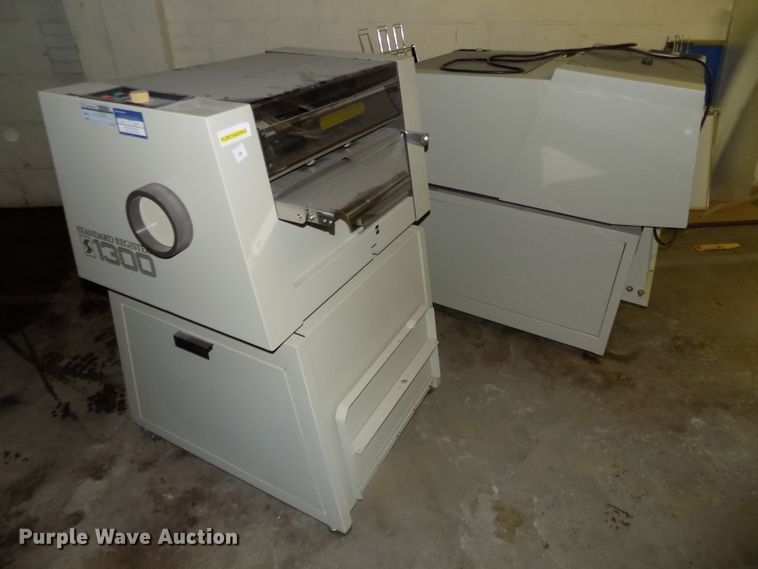 image for item DZ9725 (2) Standard Register machines
