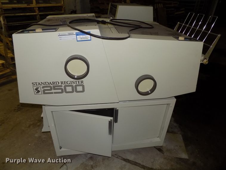 image for item DZ9725 (2) Standard Register machines