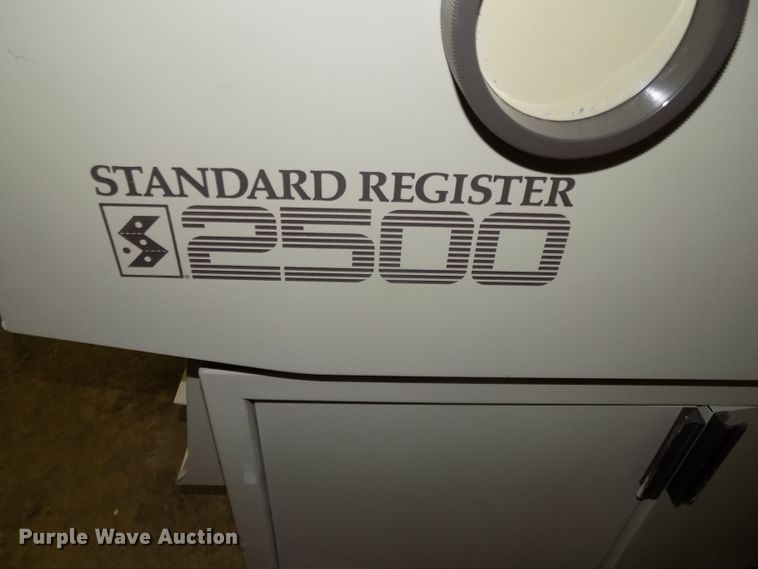 image for item DZ9725 (2) Standard Register machines