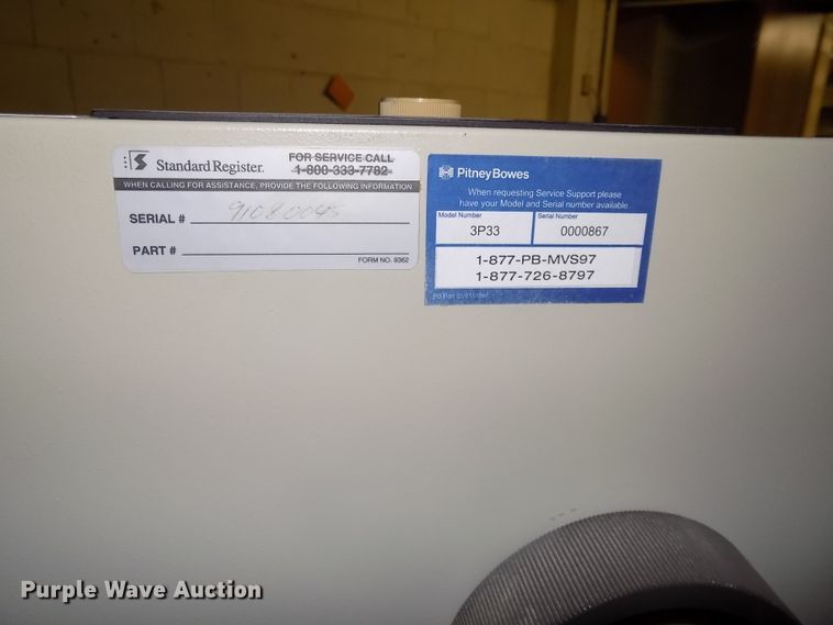image for item DZ9725 (2) Standard Register machines