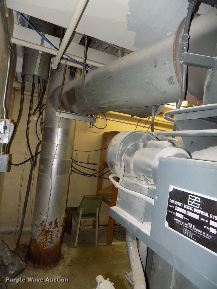 image for item DZ9726 Consumat Incinerator C-18 waste disposal system