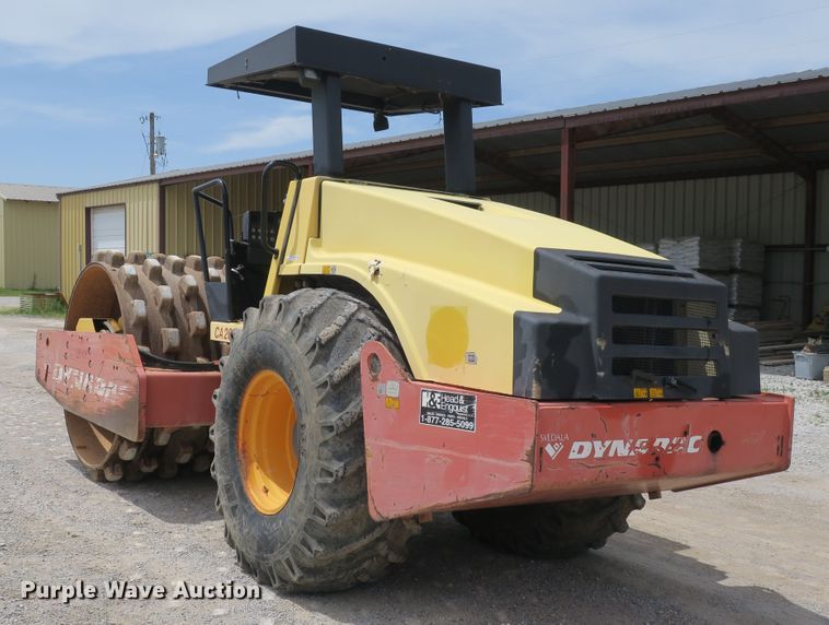 image for item EA9309 Dynapac CA262D single drum vibratory roller