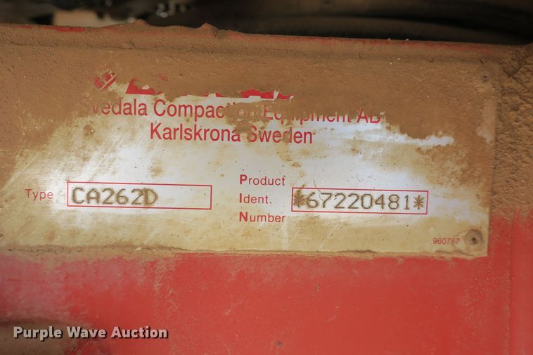 image for item EA9309 Dynapac CA262D single drum vibratory roller