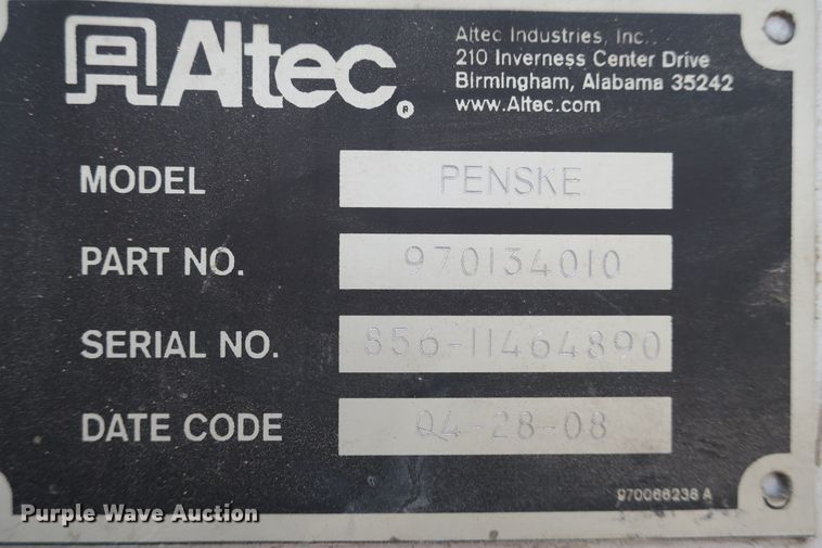 image for item EA9314 2008 GMC C5500 bucket truck