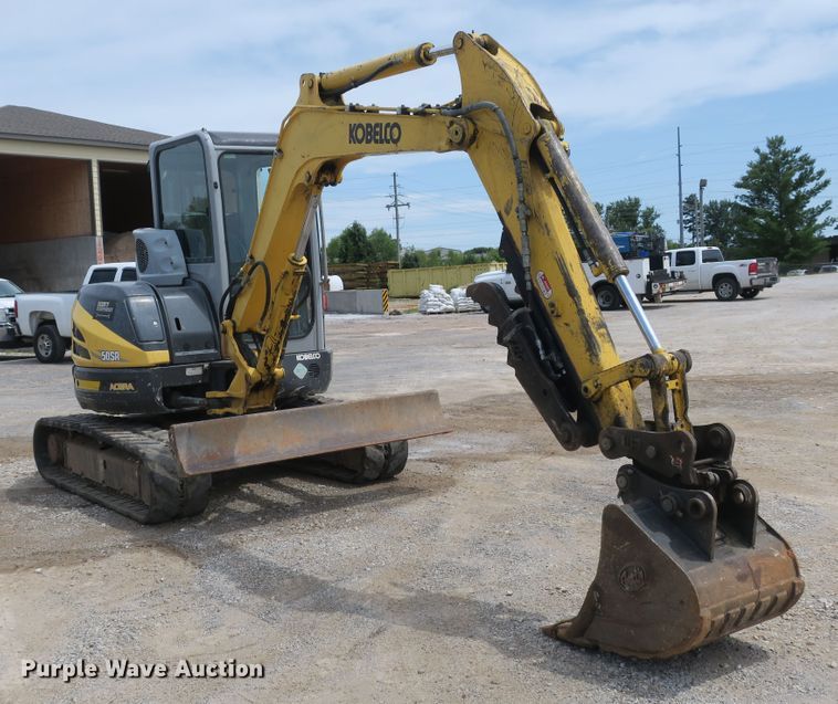 image for item EA9318 2011 Kobelco SK50SR-5 mini excavator
