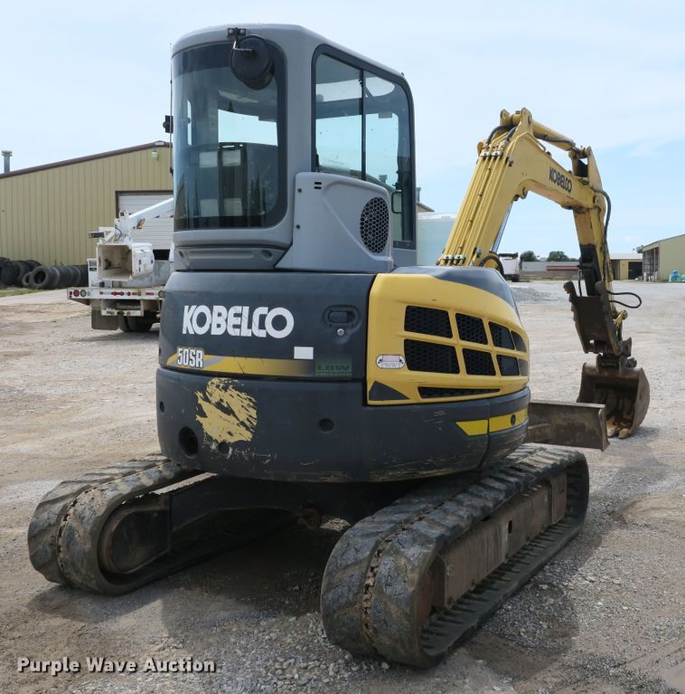 image for item EA9318 2011 Kobelco SK50SR-5 mini excavator
