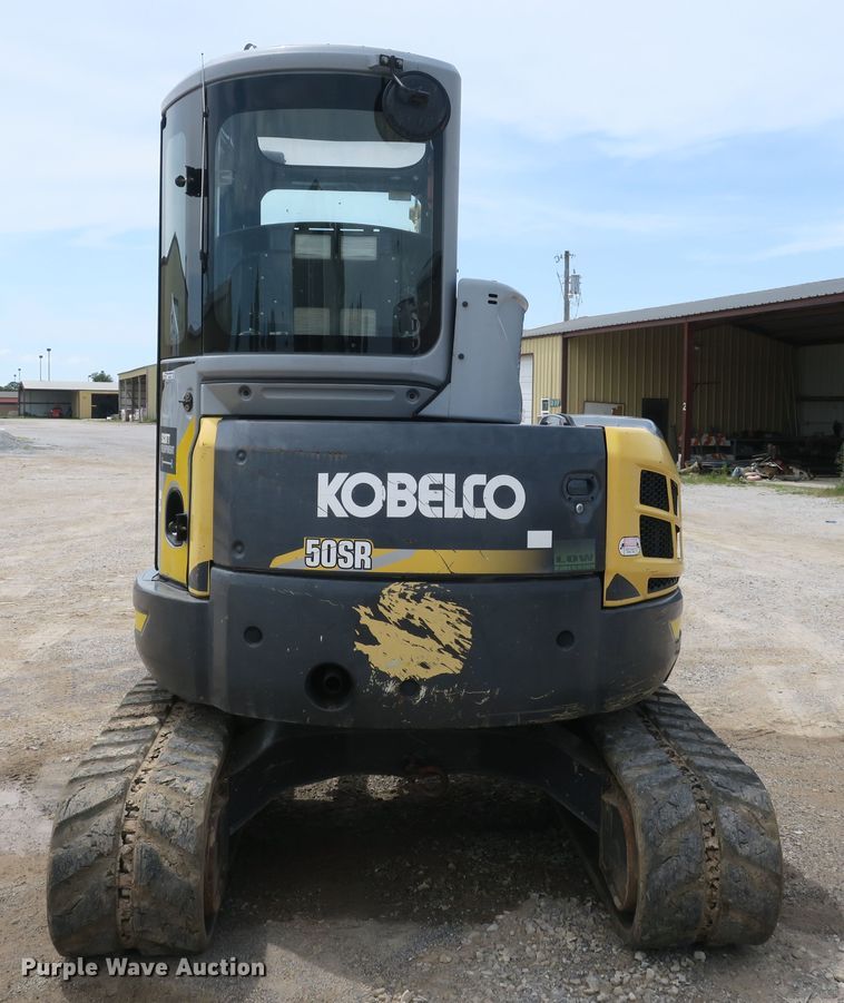 image for item EA9318 2011 Kobelco SK50SR-5 mini excavator