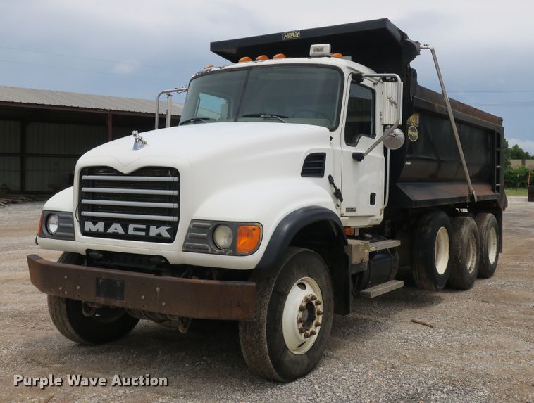 image for item EA9321 2007 Mack CV713 dump truck