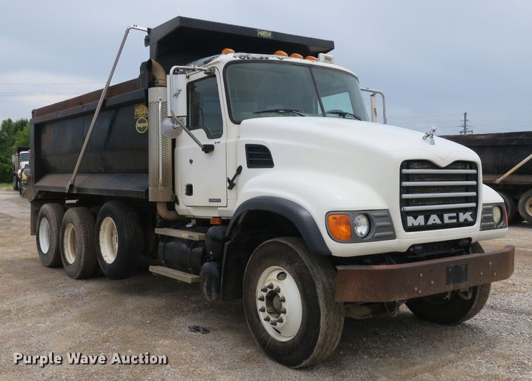 image for item EA9321 2007 Mack CV713 dump truck