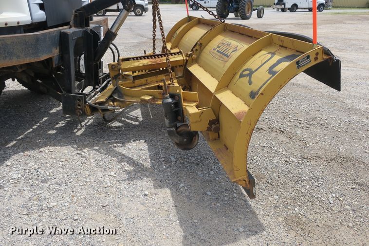 image for item EA9322 1998 Ford F800 spreader truck