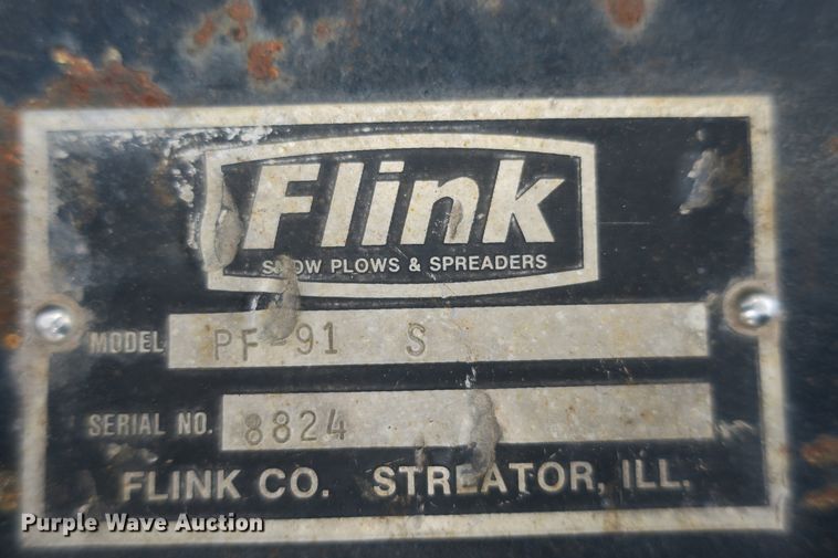 image for item EA9322 1998 Ford F800 spreader truck