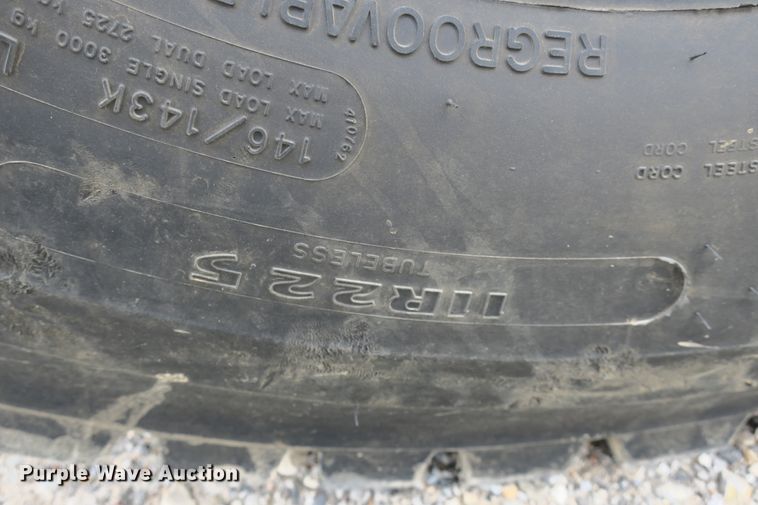 image for item EA9322 1998 Ford F800 spreader truck