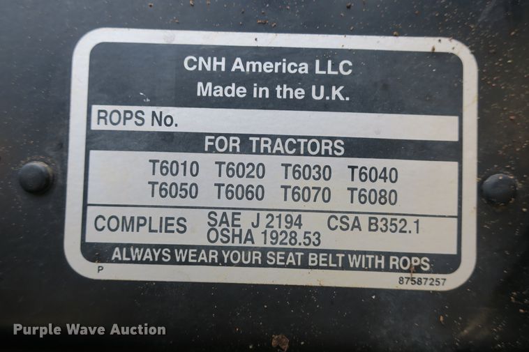 image for item EA9325 New Holland T6030 tractor