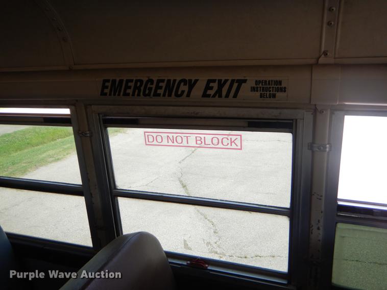 image for item ED9326 2008 Thomas Built Saf-T-Liner MVP EF school bus