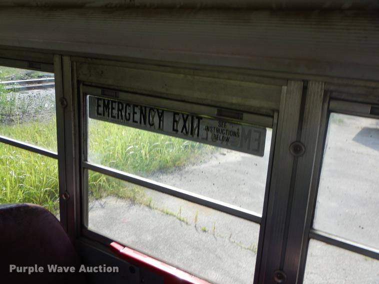 image for item ED9329 2005 Blue Bird All American school bus