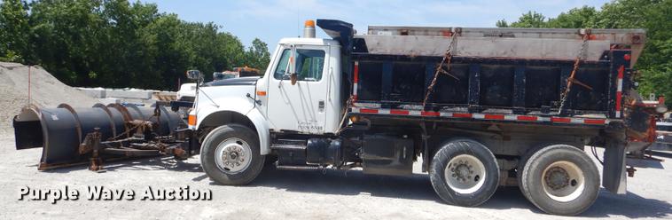 image for item ED9364 1991 International 4900 dump truck
