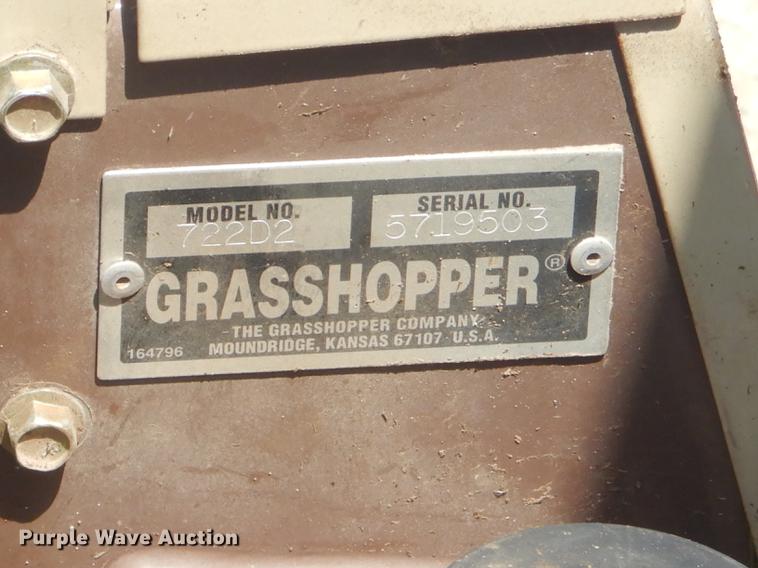 image for item ED9369 Grasshopper 722D ZTR lawn mower