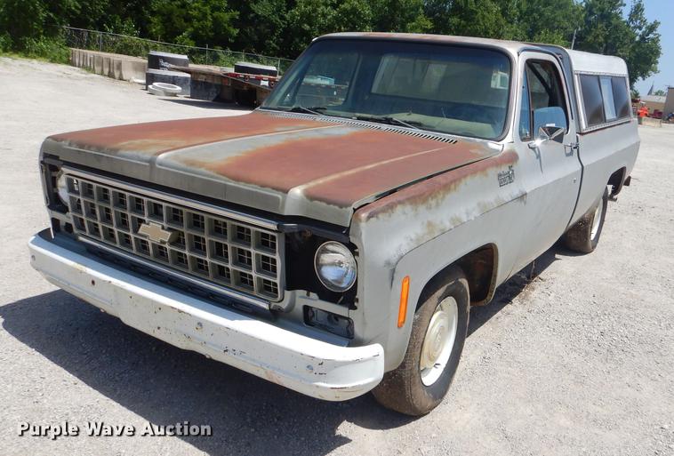 image for item ED9374 1980 Chevrolet C10 pickup truck