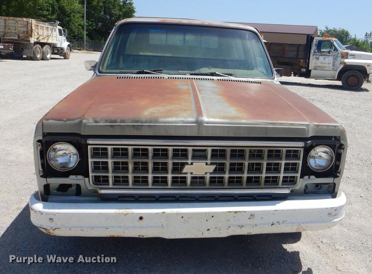 image for item ED9374 1980 Chevrolet C10 pickup truck