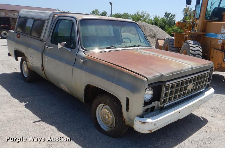 image for item ED9374 1980 Chevrolet C10 pickup truck