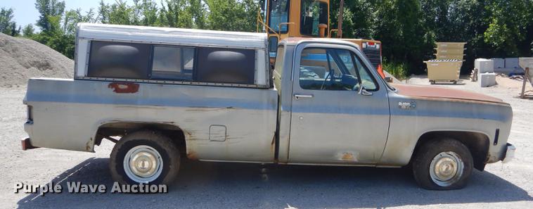 image for item ED9374 1980 Chevrolet C10 pickup truck