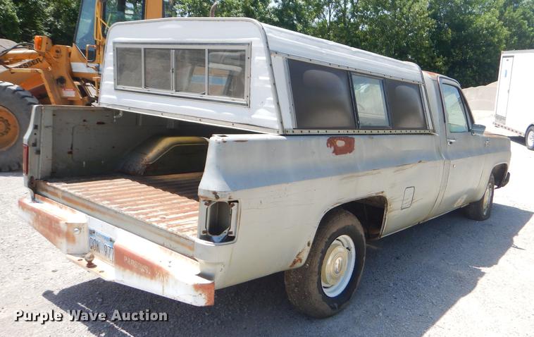 image for item ED9374 1980 Chevrolet C10 pickup truck