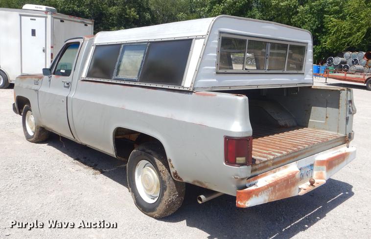 image for item ED9374 1980 Chevrolet C10 pickup truck