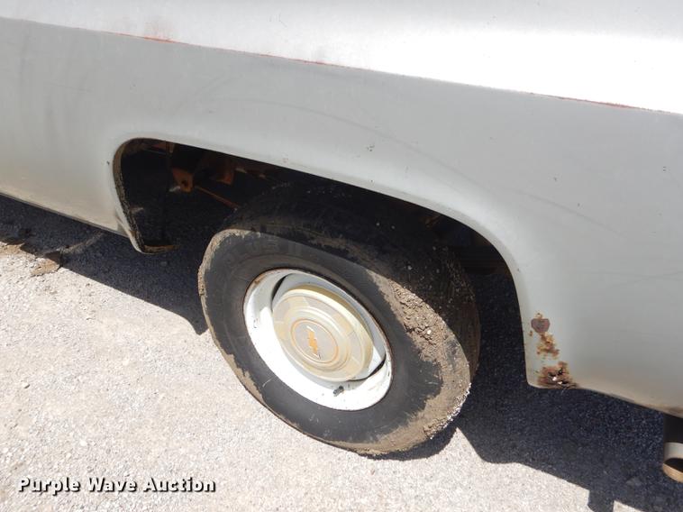 image for item ED9374 1980 Chevrolet C10 pickup truck