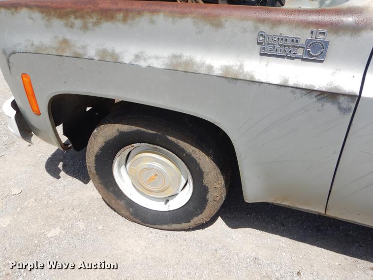image for item ED9374 1980 Chevrolet C10 pickup truck