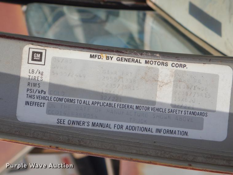 image for item ED9374 1980 Chevrolet C10 pickup truck