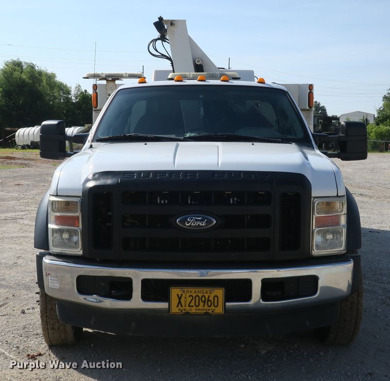 image for item EO9496 2009 Ford F550 Super Duty XL service truck with crane
