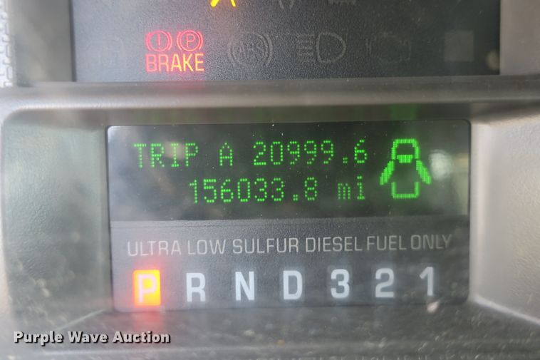 image for item EO9496 2009 Ford F550 Super Duty XL service truck with crane