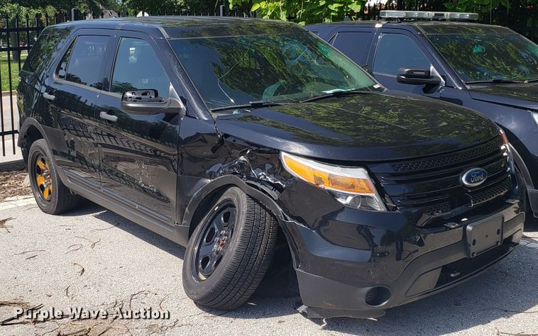 image for item ET9769 2015 Ford Explorer Police Interceptor SUV