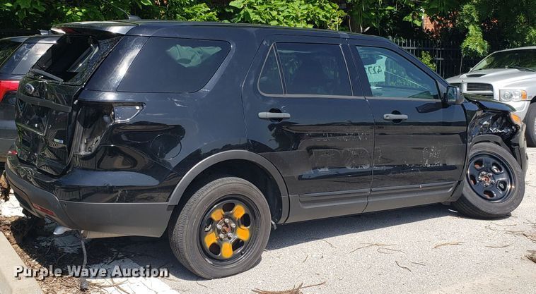 image for item ET9769 2015 Ford Explorer Police Interceptor SUV