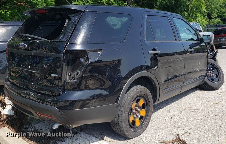image for item ET9769 2015 Ford Explorer Police Interceptor SUV