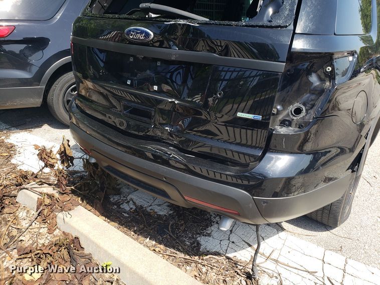 image for item ET9769 2015 Ford Explorer Police Interceptor SUV