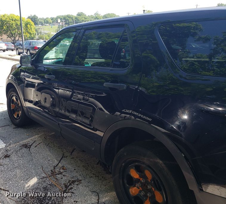 image for item ET9769 2015 Ford Explorer Police Interceptor SUV