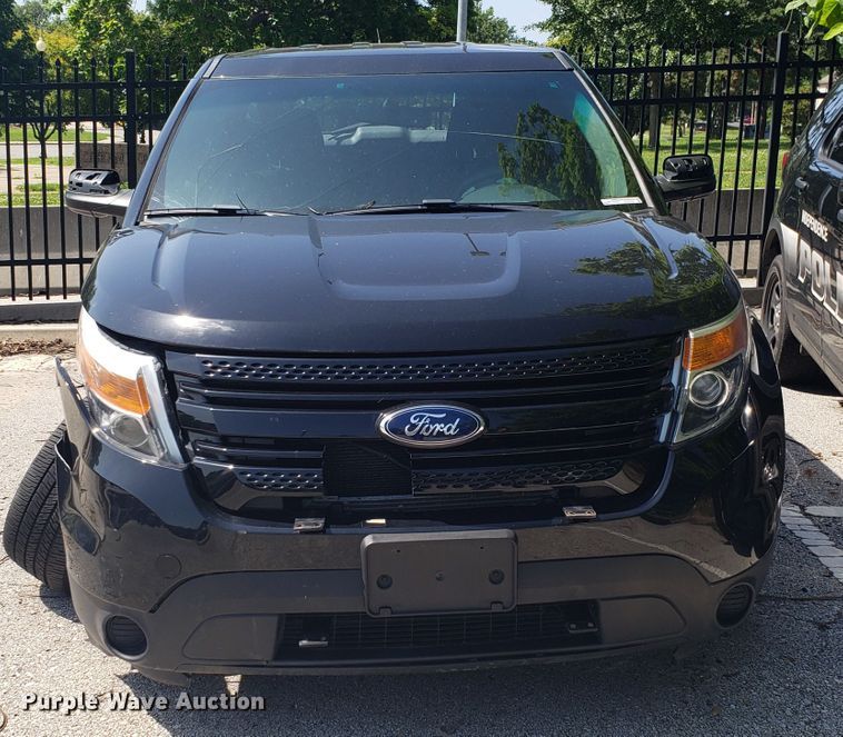 image for item ET9769 2015 Ford Explorer Police Interceptor SUV